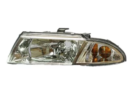Mitsubishi Carisma (DA1-6A) 1999.03.01-2003.12.02 Fényszóró H4 bal 01.07-ig (belülről állítható) DEPO (0L9B)
