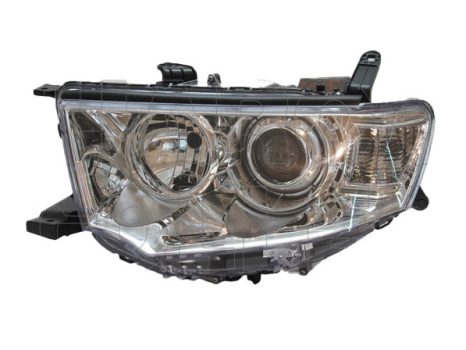 Mitsubishi L 200 (KA,KB) 2005.12.01-2014.12.31 fényszóró H11/HB3 bal (belülről áll.is) 2010-től DEPO (0U02)