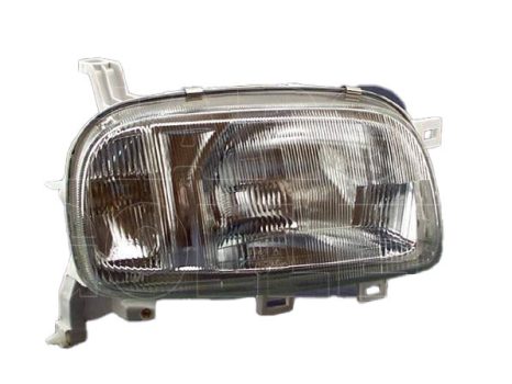 Nissan Micra (K11) 1992.08.01-2000.07.31 fényszóró H4 beép. fehér villogóval jobb(98.1-ig) DEPO (0CR5)