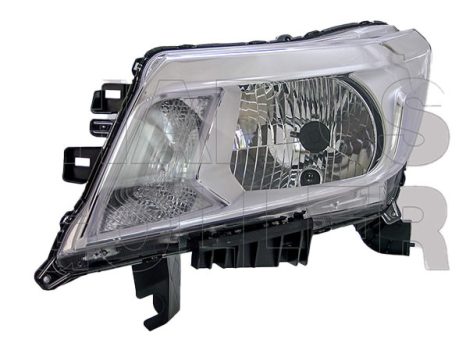 Nissan Navara (D23) 2015.11.01- Fényszóró H4 bal (belülről áll.is) DEPO (1A91)
