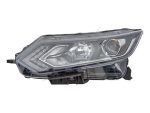   Nissan Qashqai J11 2017.03.01- Fényszóró H11/H9+LED bal (motoros állítás, motor nélkül) DEPO (1HEP)