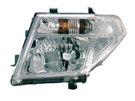 Nissan Navara (D40) 2005.05.01- Fényszóró H4 bal -07.06 (mororos) DEPO (0TUK)