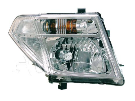 Nissan Navara (D40) 2005.05.01- Fényszóró H4 jobb -07.06 (motoros állítás, motor nélkül) DEPO (0TUL)