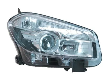 Nissan Qashqai J10 2010.05.01-2013.11.30 Fényszóró 2H7 jobb, HELLA tip. (motoros állítás, motor nélkül) DEPO (05CS)