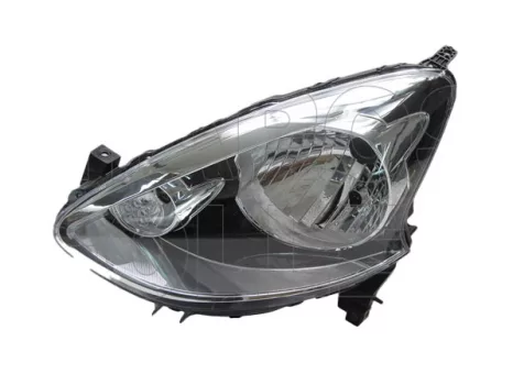 Nissan Micra (K13) 2013.06.01-2017.02.01 fényszóró H4 bal sötét házas (motoros állítás, motor nélkül) DEPO (0XWN)