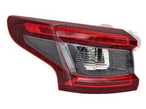 Nissan Qashqai J11 2017.03.01- Hátsó lámpa üres, bal LED/PY21W (1GI5)