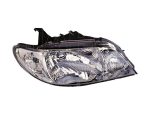   Mazda 323 2001.02.01-2003.12.31 Fényszóró H4 jobb, króm házas (motoros állítás, motor nélkül) DEPO  (0KE3)