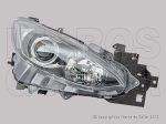   Mazda 3 (BM/BN) 2013.04.01-2017.01.01 Fényszóró H11/H15 jobb (motoros) DEPO (1D6A)
