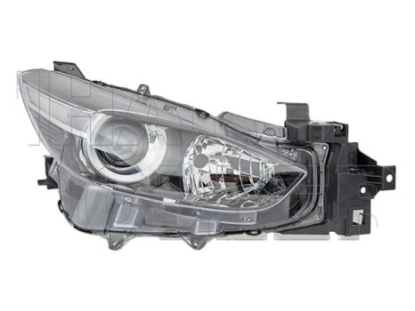 Mazda 3 (BM/BN) 2017.02.01-2019.02.28 Fényszóró H11/H15 jobb (motorral) DEPO (1CEI)