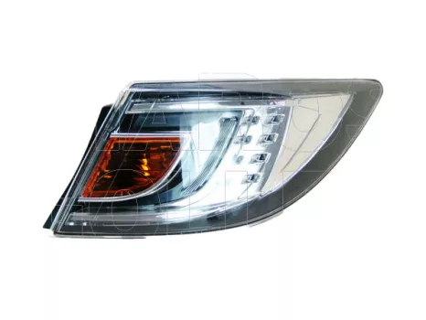 Mazda 6 2007.09.01-2010.02.28 Hátsó lámpa üres jobb külső, fehér, LED (4/5a) (0UIK)