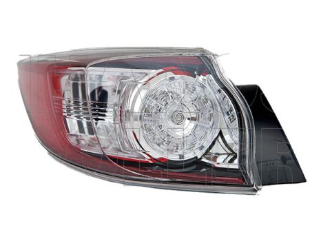 Mazda 3 2009.04.01-2011.10.31 Hátsó lámpa üres bal külső, LED (5 ajtós) (0W74)