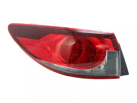 Mazda 6 2012.01.02- Hátsó lámpa üres bal külső LED-es (Sedan) -15 (0801)