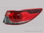   Mazda 6 2012.01.02- Hátsó lámpa üres jobb külső LED-es (Sedan) -15 (0802)