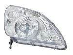   Honda CRV 2002.04.01-2006.03.31 Fényszóró H4 jobb motoros fehér villogó(04.3-ig)DEPO (0WT3)
