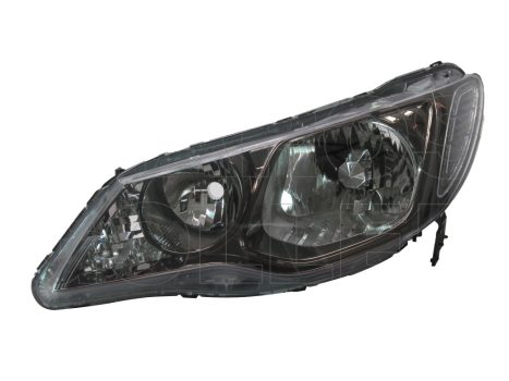 Honda Civic (1.gen) 1973.01.01-1979.08.31 fényszóró HB3/HB4 bal, 4 a.sötét h. 10-ig (motoros állítás, motor nélkül) DEPO (0WTF)