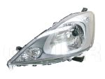   Honda Jazz 2008.11.01-2011.04.30 Fényszóró H4 bal (motoros állítás, motor nélkül) DEPO (004H)