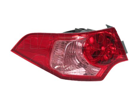 Honda Accord 2008.07.01-2015.06.01 Hátsó lámpa üres külső bal 11-től (4 ajtós) DEPO (0WUX)