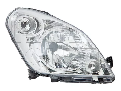 Suzuki Splash 2008.03.01-2012.07.31 Fényszóró H4 jobb (motorral) DEPO (016J)