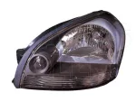   Hyundai Tucson 2004.04.01-2009.03.31 Fényszóró H4 bal, fekete házas (motoros állítás, motor nélkül) DEPO (0S8D)