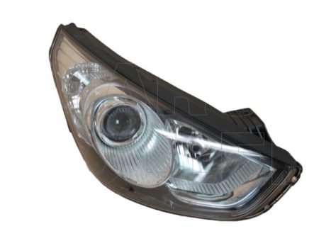 Hyundai Ix35 2010.04.01-2014.12.31 Fényszóró 2H7 jobb,fekete házas -13.7(motoros állítás, motor nélkül) DEPO (01KP)