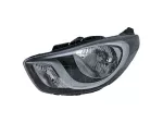   Hyundai I10 2008.05.01-2013.10.31 Fényszóró H4 bal fekete házas 10.11- (motorral) DEPO (15C7)