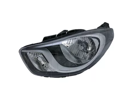 Hyundai I10 2008.05.01-2013.10.31 Fényszóró H4 bal fekete házas 10.11- (motorral) DEPO (15C7)
