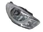   Hyundai I10 2008.05.01-2013.10.31 Fényszóró H4 jobb, króm házas, 10.11- (motorral) DEPO (1D6E)