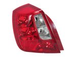   Chevrolet Lacetti J200 2004.01.01-2010.01.01 Hátsó lámpa, üres, bal, átlátszó/piros (4 ajtós) (0W90)