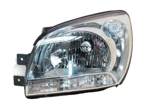 Kia Sportage Jeep 2004.08.25-2010.02.02 Fényszóró H4 bal 08.6-ig (motoros is) DEPO (02XS)