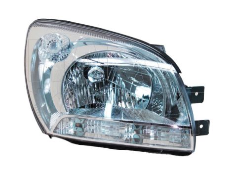 Kia Sportage Jeep 2004.08.25-2010.02.02 Fényszóró H4 jobb 08.6-ig (motoros is) DEPO (02XT)