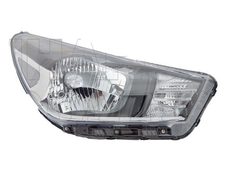 Kia Rio 4 (YB) 2017.01.01- Fényszóró H4 jobb (motoros állítás, motor nélkül) DEPO * (1GJJ)