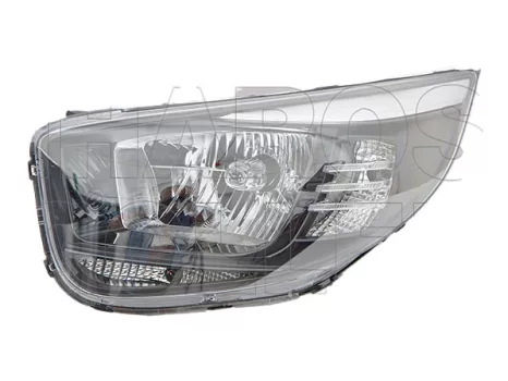 Kia Picanto 2017.04.01- Fényszóró H4 bal (motoros állítás, motor nélkül) DEPO * (1GE1)