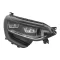Renault Megane 2016.03.01-2020.10.08 Fényszóró LED jobb fekete házas DEPO (22DR)