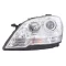 Mercedes ML (W164) 2006.07.01-2008.12.31 Bal fényszóró BIXENON D1S/H7 kanyarfény nélkül HELLA (23B3)
