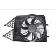   Seat Ibiza 2012.03.24-2015.03.02 Hűtőventilátor komplett (400mm 250W) (23K7)