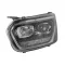 Ford Transit 2019.05.20- Bal fényszóró Bi-XENON D5S/H11/LED fekete (motorral) TYC (24ET)