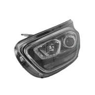   Ford Transit Custom 2018.01.01-2023.09.30 Bal fényszóró H1 H7 LED fekete házas motorral TYC (24EX)