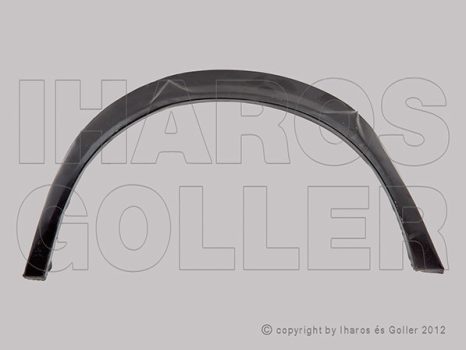 Ford Fiesta 1976.06.01-1983.07.31 Hátsó doblemez javítóperem bal  (14N2)