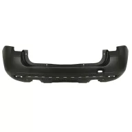   Dacia Duster (1.gen) 2010.02.01-2013.05.31 Hátsó lökhárító fekete, szenzor jelölés, spoiler lyukas (263P)