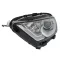 Ford EcoSport 2017.10.01.- Bal fényszóró H1 H18 LED króm motorral DEPO (26FF)