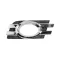 Mercedes GL (X164) 2006.01.01-2012.08.31 Bal első lökhárító rács, króm, ködlámpás (26XY)