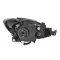 Mitsubishi Lancer 2004.06.01-2007.05.31 Bal hátsó manuális H4 króm fényszóró DEPO (28AA)