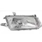 Mazda 323 1994.08.01-1998.09.30 Jobb oldali, motoros, H4 fényszóró komplett, 4 ajtós, DEPO (28CR)