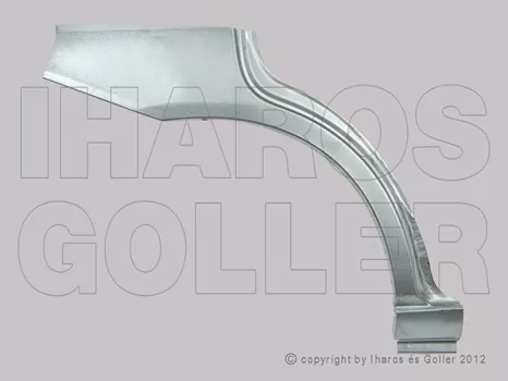 Honda Jazz 2002.01.01-2004.08.31 Hátsó sárvédő javítóív jobb (1A0E)