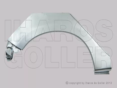 Honda FRV 2004.12- Hátsó sárvédő javítóív jobb 5 ajtós (1F2V)