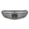 Mercedes E (W212) 2013.03.01-2016.01.01 Szürke/ezüst hűtőrács (298W)