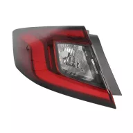   Honda Civic (11.gen) 2021.06.01- Bal hátsó LED lámpa WY21W, külső, 5 ajtós, DEPO (2A6A)