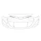 Hyundai I20 2012.04.01-2014.10.31 Első lökhárító alapozott, indiai gyártású (2AEH)