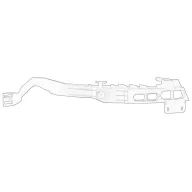   Opel Astra J/2 2012.09.01-2020.08.31 Jobb első lökhárító belső tartó, fényszóró alatt (2DSH)