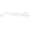 Opel Astra J/2 2012.09.01-2020.08.31 Jobb első lökhárító belső tartó, fényszóró alatt (2DSH)